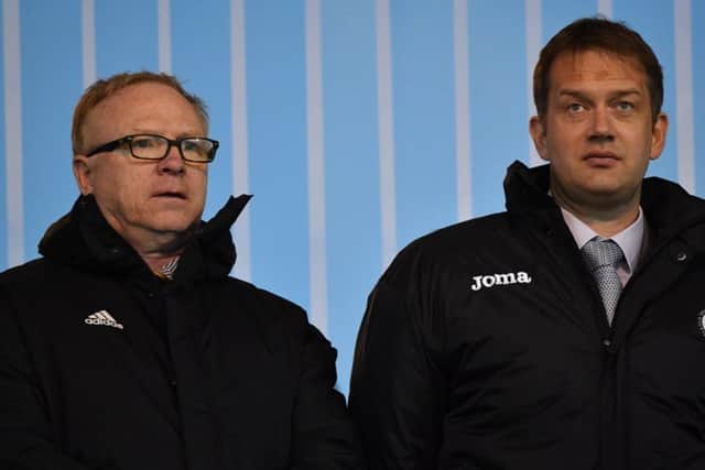Alex McLeish has welcomed the appointment of Ian Maxwell. Picture: SNS Group