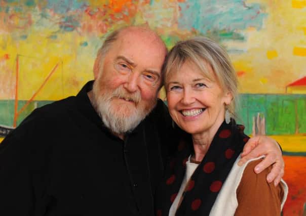 John and Helen Bellany in 2012. PIC: Robert Perry