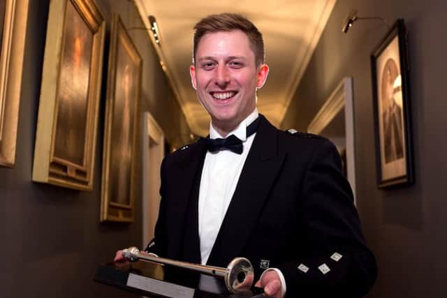 The winner of the 2017 Silver Chanter, Cameron Drummond. Picture: Derek Maxwell
