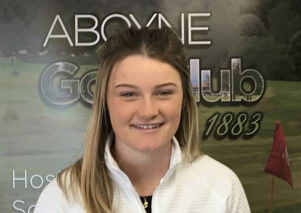 Aboyne's Shannon McWilliam has been selected among just eight players for the Curtis Cup in June