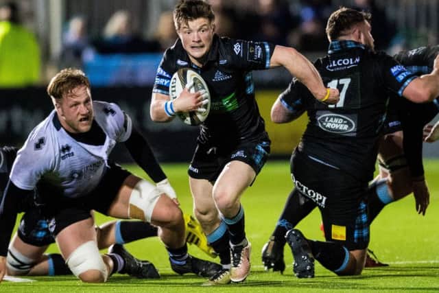 George Horne is preferred to Ali Price at scrum-half as Glasgow go in search of victory in the decisive third leg of the 1872 Cup. Picture: SNS