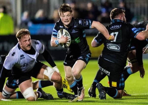 George Horne is preferred to Ali Price at scrum-half as Glasgow go in search of victory in the decisive third leg of the 1872 Cup. Picture: SNS