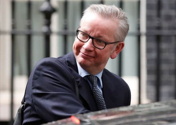 Michael Gove was speaking at a Policy Exchange event in London