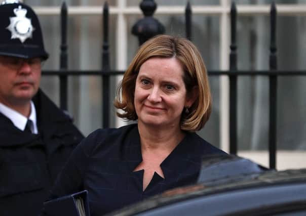 Britain's Home Secretary Amber Rudd. Picture: AFP/Getty