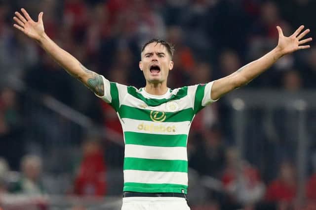 Mikael Lustig has declared himself fit to face Rangers - despite having a broken toe. Picture: Getty Images