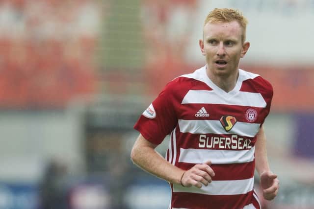 Ali Crawford in action for Hamilton Accies. Picture: SNS Group