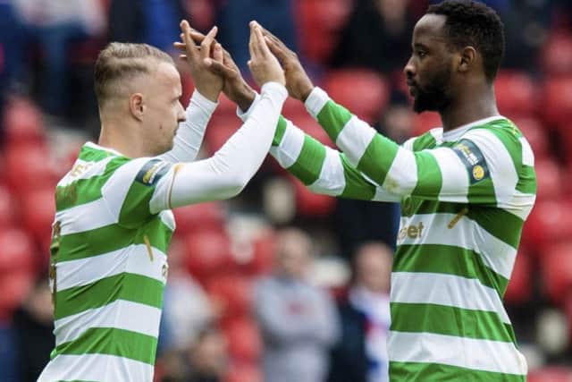 Celtic have plenty of firepower in the shape of Leigh Griffiths and Moussa Dembele. Picture: SNS