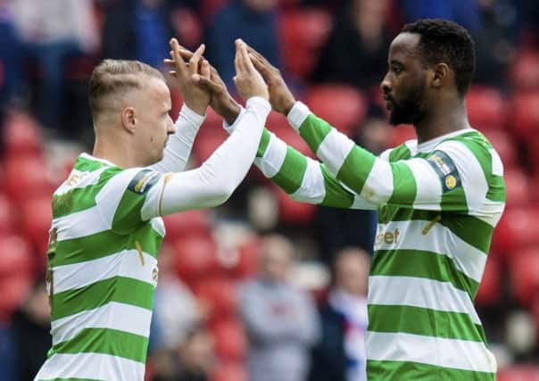 Celtic have plenty of firepower in the shape of Leigh Griffiths and Moussa Dembele. Picture: SNS
