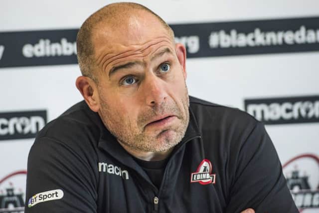 Richard Cockerill says Glasgow rivalry is just a sideshow as Edinburgh chase a spot in the Champions Cup. Picture: SNS