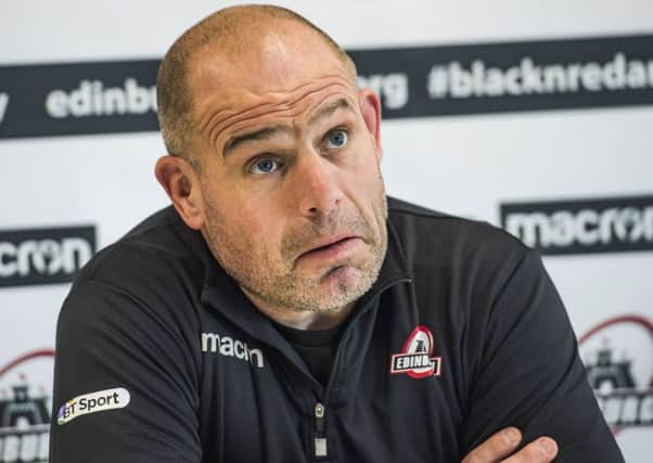 Richard Cockerill says Glasgow rivalry is just a sideshow as Edinburgh chase a spot in the Champions Cup. Picture: SNS