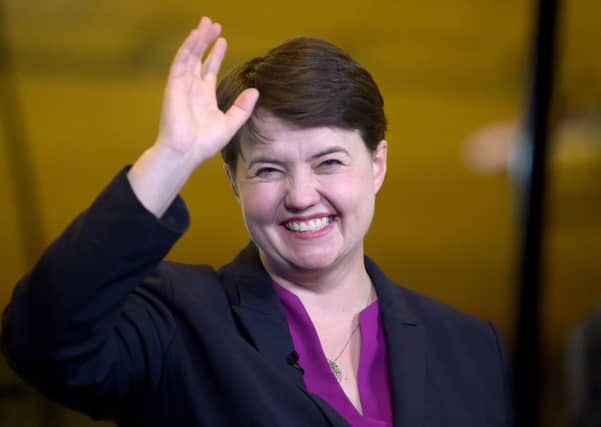 Scottish Conservative leader Ruth Davidson has announced she is pregnant. Picture: AFP/Getty