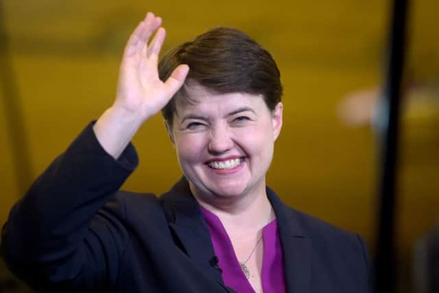 Scottish Conservative leader Ruth Davidson has announced she is pregnant. Picture: AFP/Getty