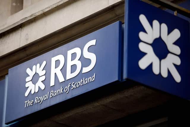 Britain's state-rescued Royal Bank of Scotland saw first-quarter net profits more than triple on lower restructuring costs and rising income, it said. Picture: Getty