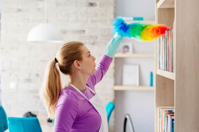 Spring cleaning can prove rewarding. Photograph: PA