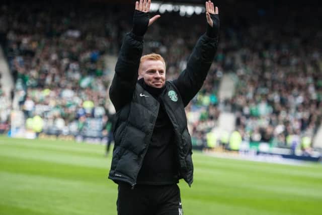 Hibs manager Neil Lennon. Picture: John Devlin