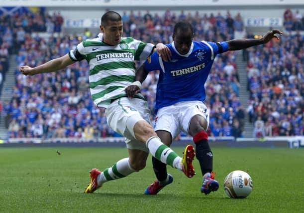 Rangers defeated Celtic in March 2012, stopping their rivals from winning the title at Ibrox. Picture: SNS