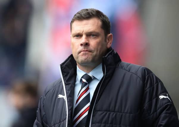 Graeme Murty is in charge of Rangers until the end of the season. Picture: Getty