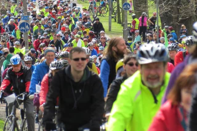 Pedal on Parliament organisers hope more than 3,000 people will take part this year. Picture: Chris Hill