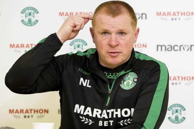 27/04/18
HIBERNIAN TRAINING CENTRE - TRANENT
Hibernian manager Neil Lennon speaks to the media