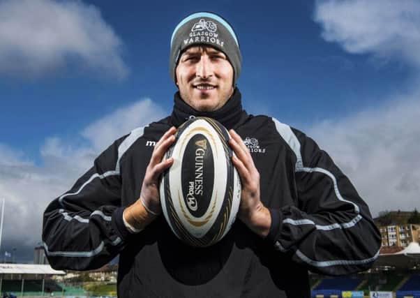 DTH van der Merwe is set to make his 100th appearance for Glasgow in the 1872 Cup decider at BT Murrayfield. Picture: SNS