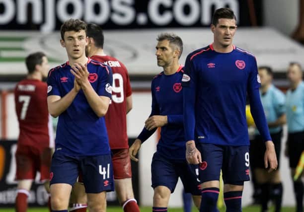 Hearts struggled against Aberdeen but how did the players rate? Picture: SNS Group