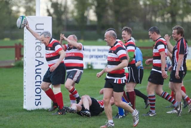 Easton scores the winning try. Picturre: Bryan Robertson