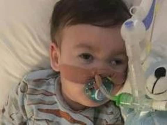 Alfie Evans. Picture: submitted
