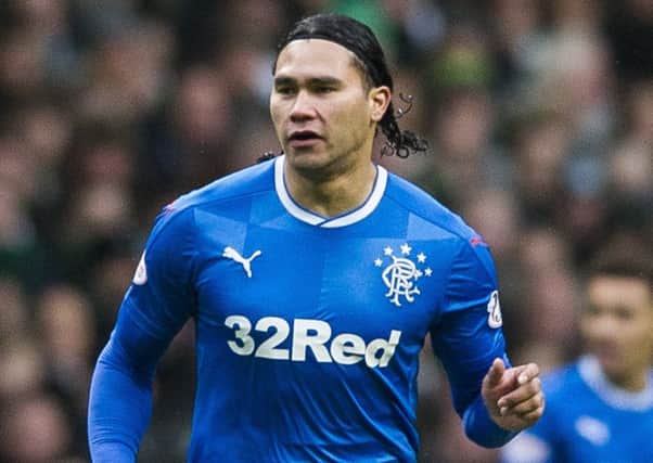 Carlos Pena in action for Rangers. Picture: SNS/Ross MacDonald