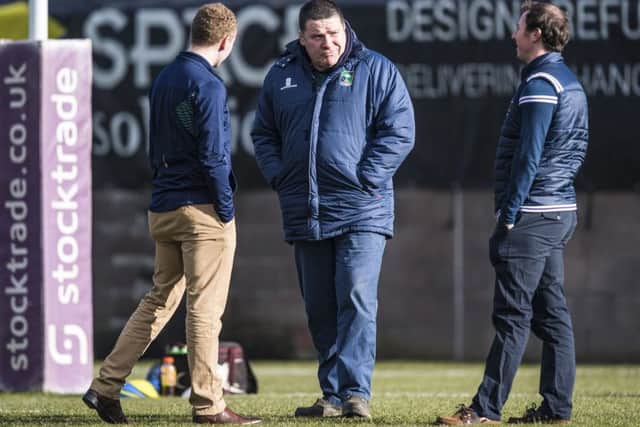 Boroughmuir head coach Peter Wright. SNS/Gary Hutchison