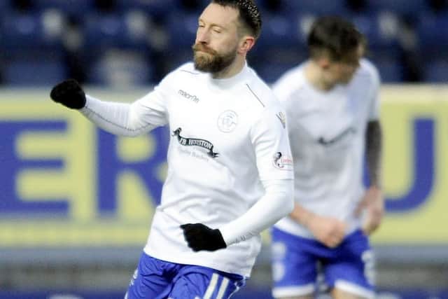 Queen of the South's Stephen Dobbie. Picture: Michael Gillen