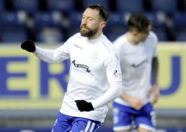 Queen of the South's Stephen Dobbie. Picture: Michael Gillen