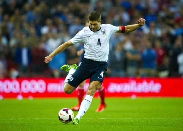 Steven Gerrard tallied 114 England caps during his career. Picture: SNS