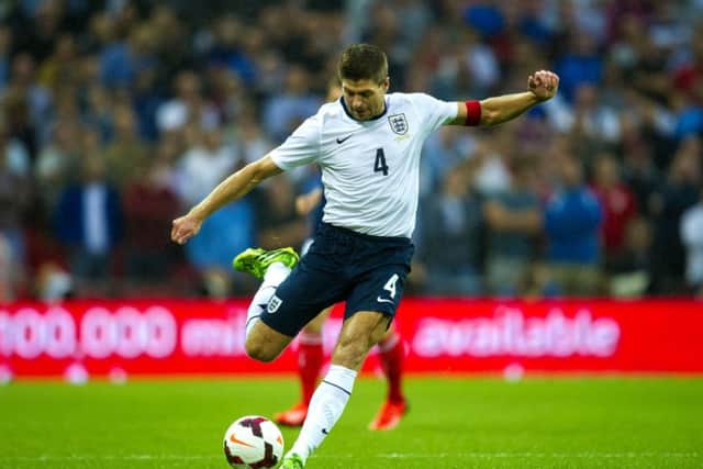 Steven Gerrard tallied 114 England caps during his career. Picture: SNS