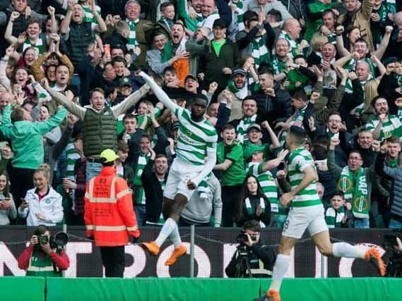 Celebrations as Celtic take the lead