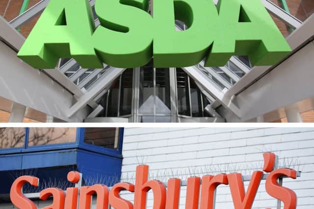 The competition watchdog is being urged to investigate the possible merger of the two supermarket retailers amid concerns over consumer choice. Picture: PA