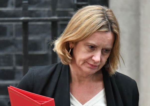 Home Secretary Amber Rudd has resigned as Home Secretary. Picture: PA Wire
