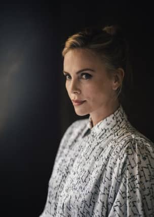 Charlize Theron at the Four Seasons Hotel in Los Angeles. Picture: Andrew White/The New York Times