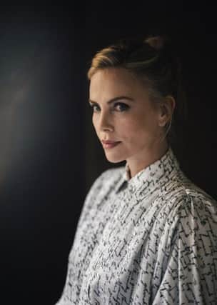 Charlize Theron at the Four Seasons Hotel in Los Angeles. Picture: Andrew White/The New York Times