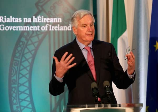 European Union chief Brexit negotiator Michel Barnier has called for an agreement on the Irish border to be reached by June. Picture: Getty Images