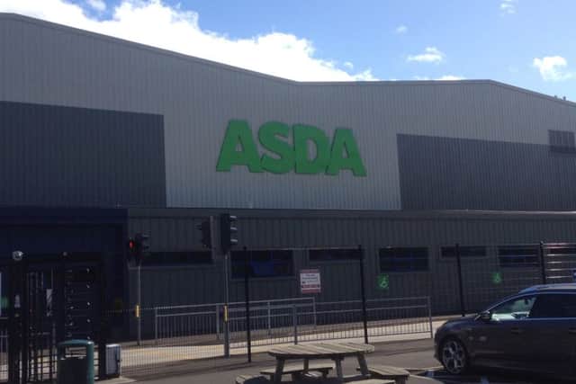 Asda's depot in Grangemouth