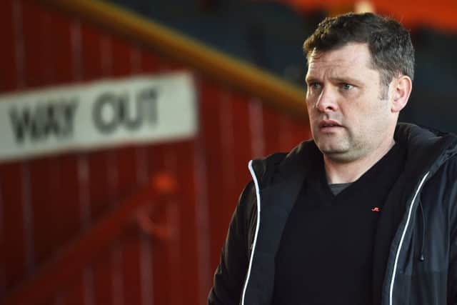 Rangers manager Graeme Murty at Firhill for the Glasgow Cup final between the Rangers and Celtic under-17 teams. Picture: Rob Casey/SNS