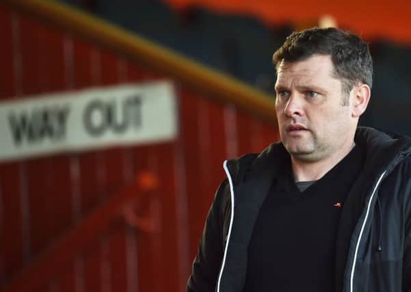 Rangers manager Graeme Murty at Firhill for the Glasgow Cup final between the Rangers and Celtic under-17 teams. Picture: Rob Casey/SNS