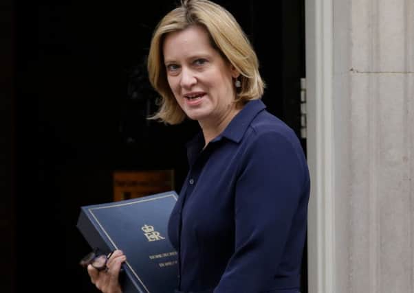 Former Home Secretary Amber Rudd (Picture: AP)