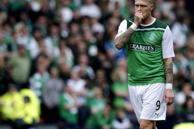 A dejected Garry O'Connor during the 2012 final. Picture: SNS