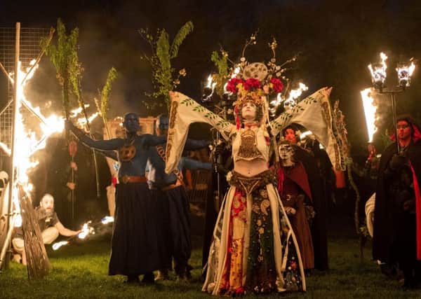 Beltane has been marked with a stunning fire festival on Calton  Hill in Edinburgh for the past 30 years with the ancient rituals of May 1  observed in Scotland for centuries. PIC: Ian Georgeson/TSPL.