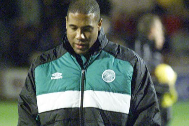 John Barnes lasted less than a season as
Celtic head coach in 1999-2000. Picture: SNS