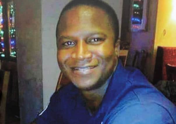 Father-of-two Sheku Bayoh, from Kirkcaldy, died after being restrained by police officers three years ago