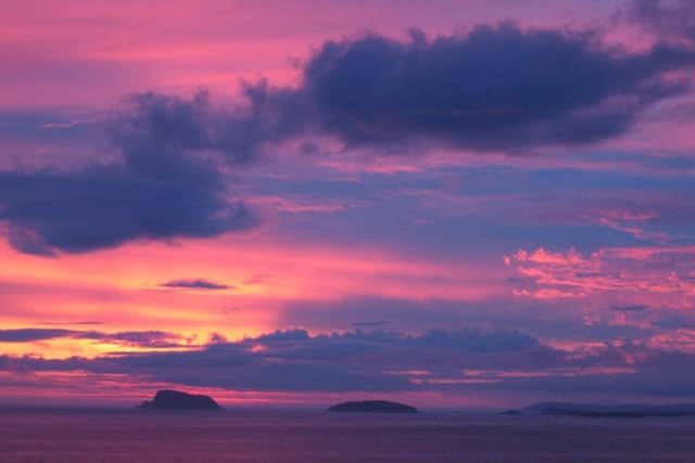 Dramatic skies - during both night and day - and clusters of islands are among the stunning views from the peninsula. PIC: Gallan Head Community Trust/Emma Iller.