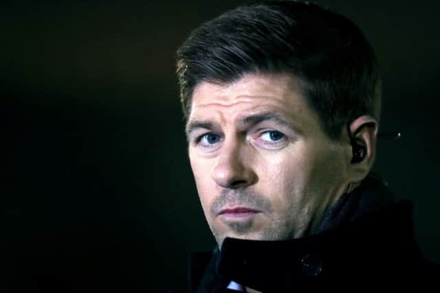Steven Gerrard is the favourite to become next Rangers manager. Picture: PA
