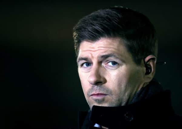 Steven Gerrard is the favourite to become next Rangers manager. Picture: PA